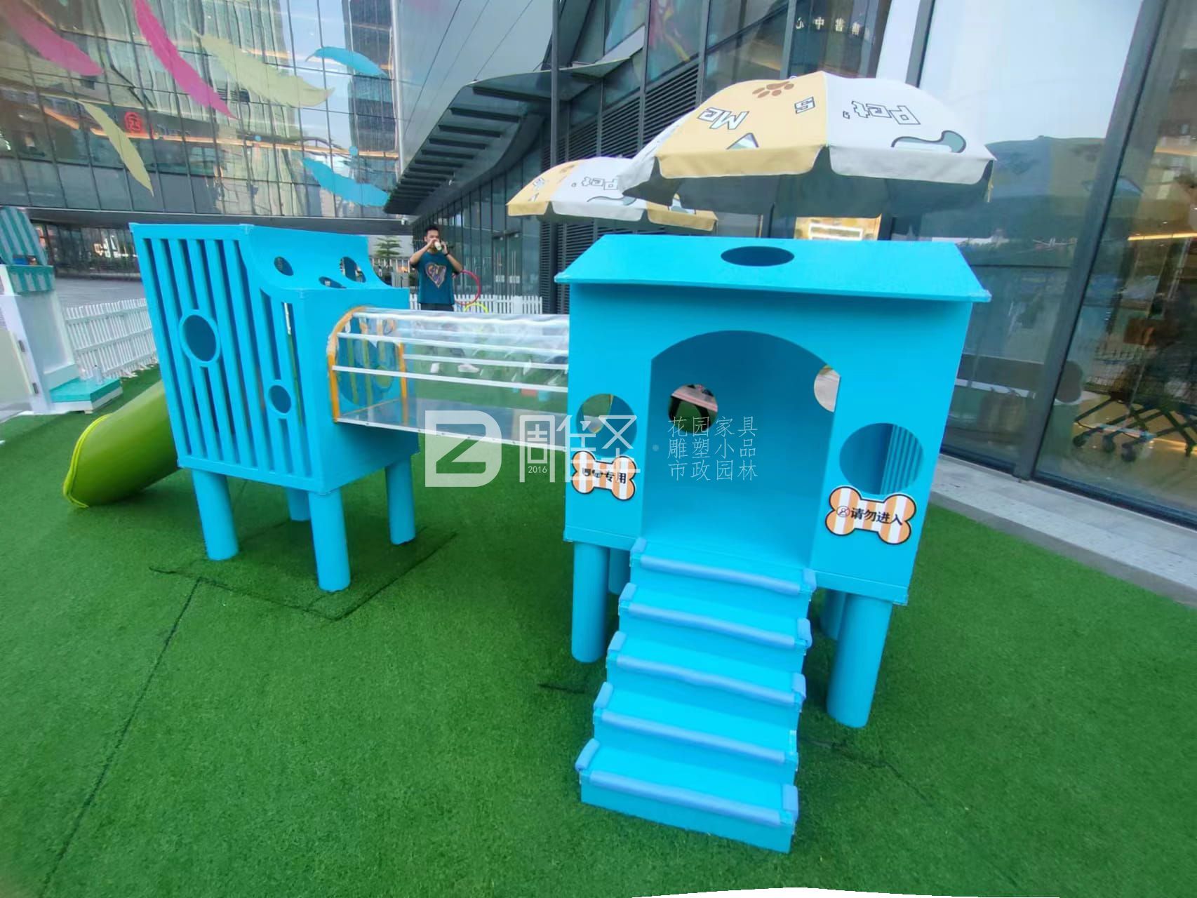 番禺天河城定制金屬寵物活動(dòng)小屋(圖6)