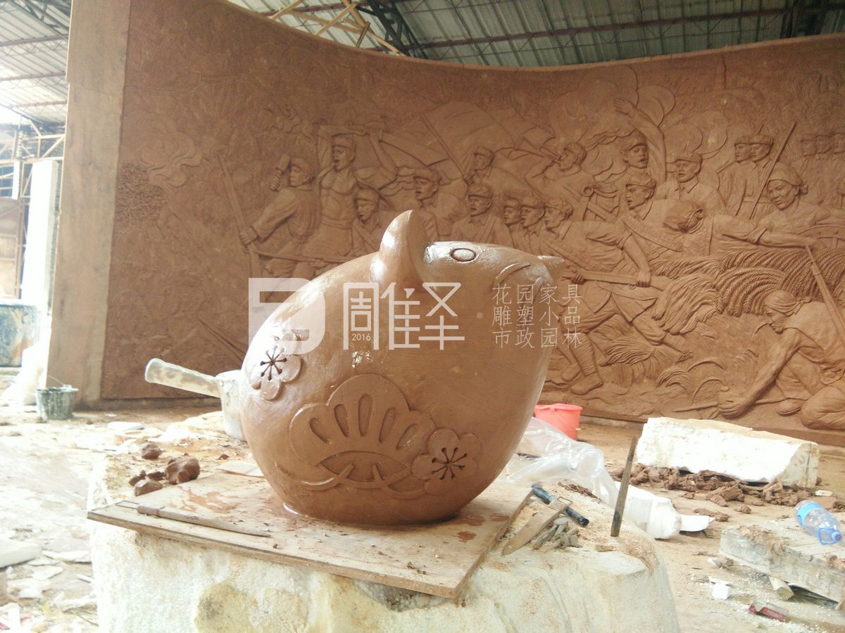 香港商場(chǎng)鼠年可愛(ài)老鼠雕塑(圖3)