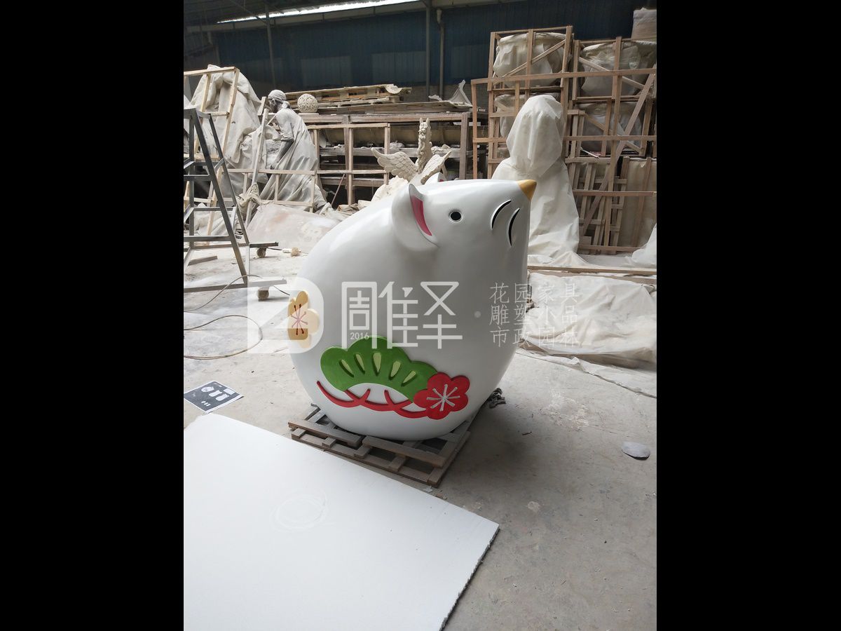 香港商場(chǎng)鼠年可愛(ài)老鼠雕塑(圖8)