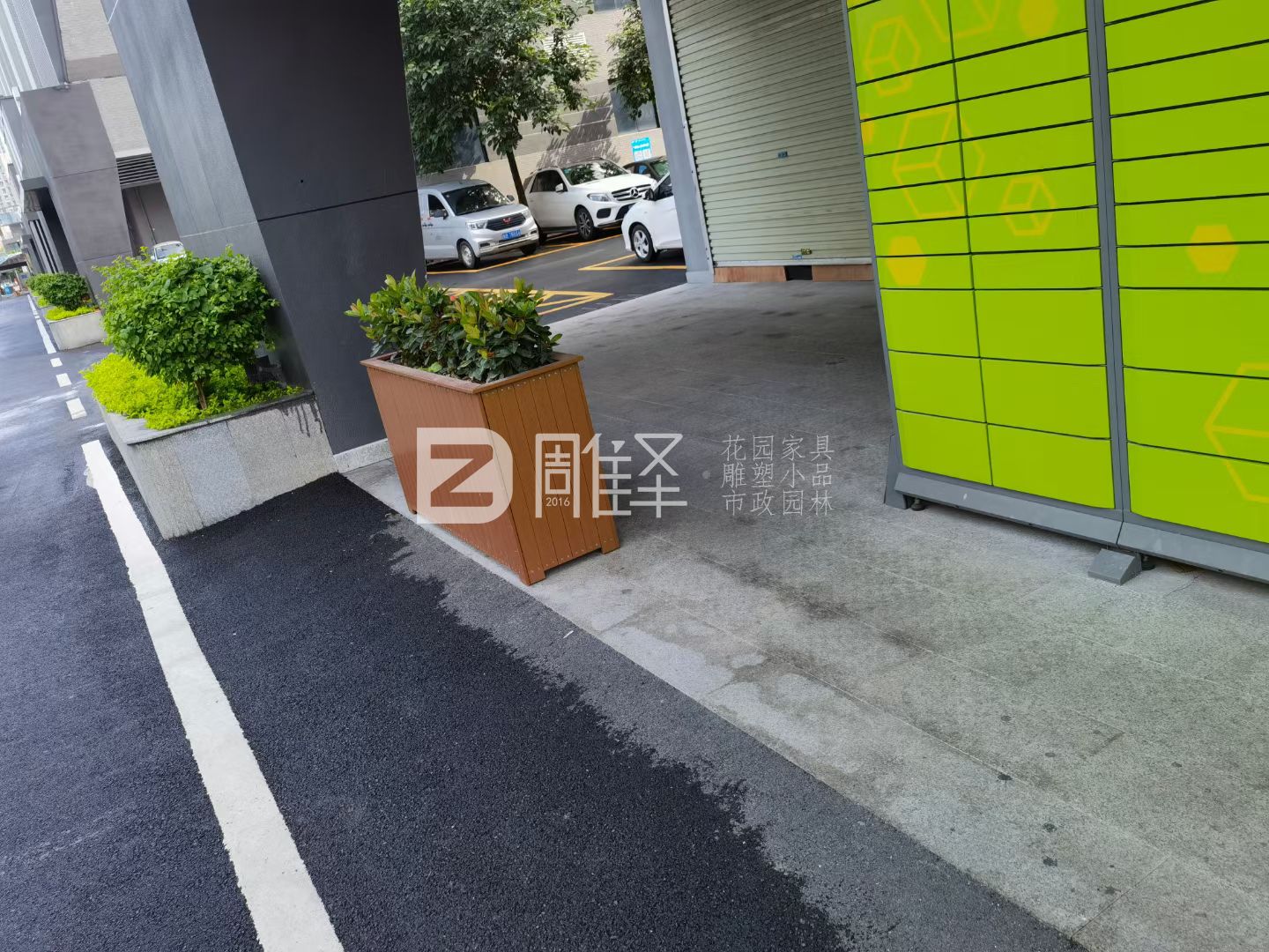 黃埔萊迪科技園區戶(hù)外花箱(圖1)